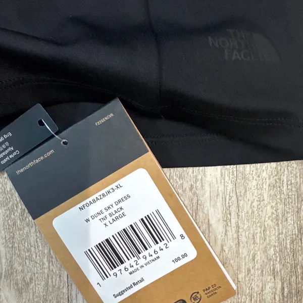 The North Face Dune Sky Dress Womens Size‎ XL Black Athletic Hiking Romper NWT - Image 3