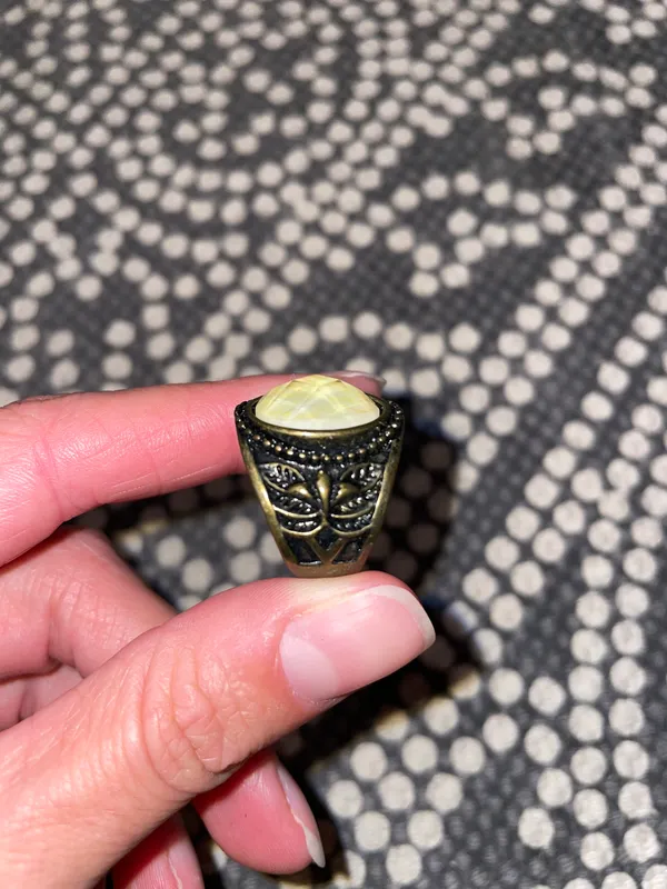 Faux Opal Boho Ring - Image 2