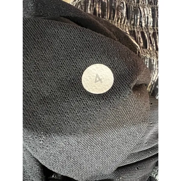 Lululemon Jet Crop Full-On Luon Heat Wave White‎ Black Jogger Pants 4 - Image 4