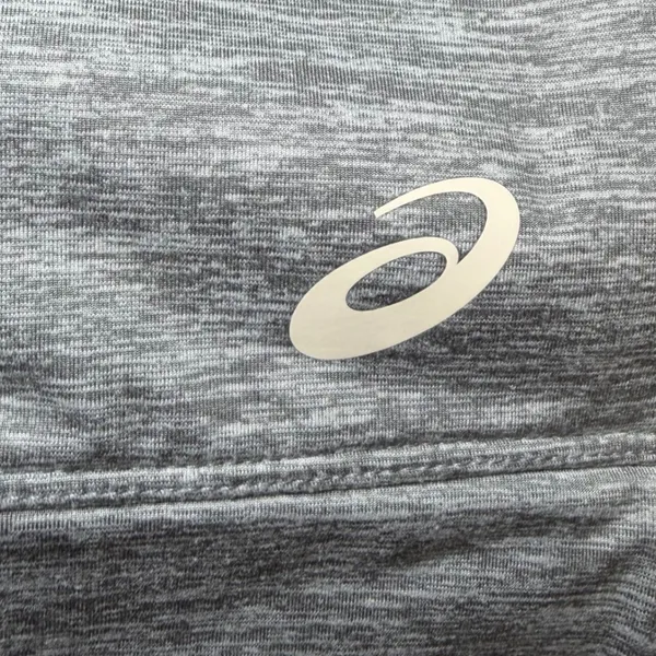 ASICS Womens Size Large Gray D1 Quarter Zip Hoodie Pullover Athletic Running Top - Image 13