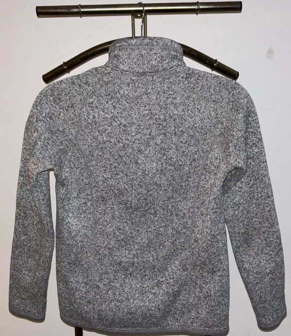 Patagonia Chi Omega Gray Quarter Zip Pullover - Image 5