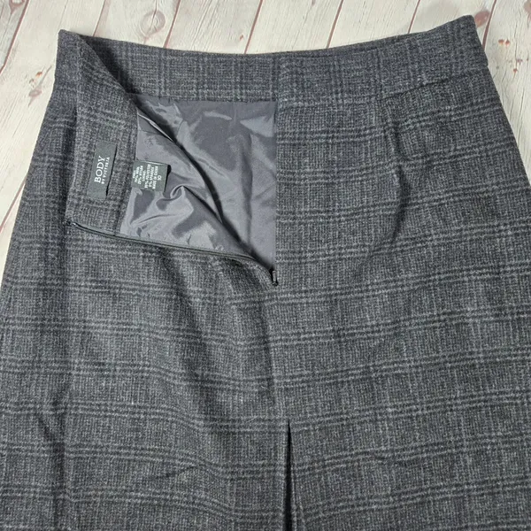 Body by‎ Victoria Plaid Wool Blend Blazer Skirt Suit Set Size 10 - Image 11