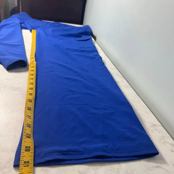 Fabletics Serena Wide Leg Convertible Cargo Pants XL Electric Blue - Image 10