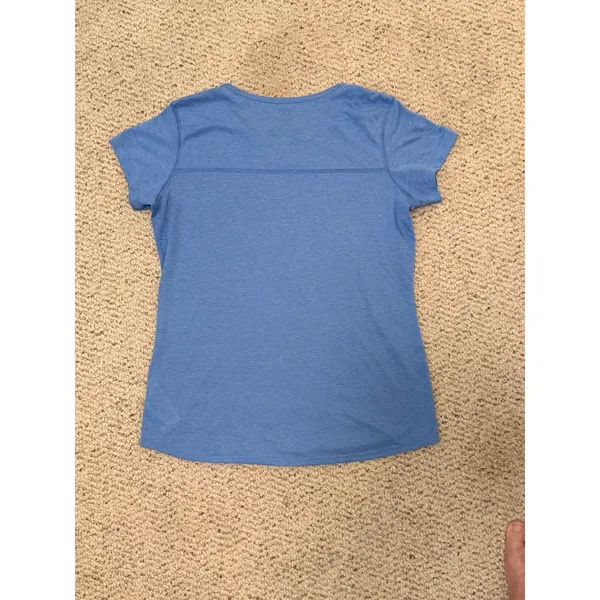 Columbia Omni Freeze ZERO Cooling Performance Tee Blue Medium Athletic Shirt - Image 5