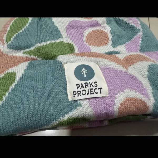 Free People x Parks Project Zion Narrows Intarsia Beanie - Image 3