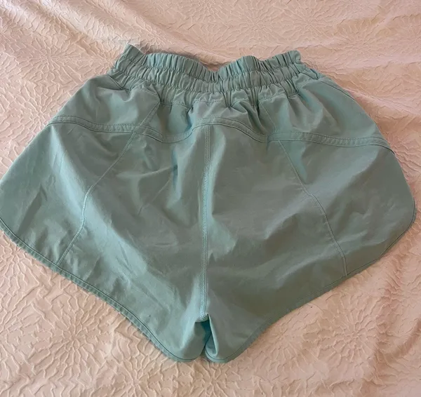 Lululemon blue track that shirts 3” - Image 2