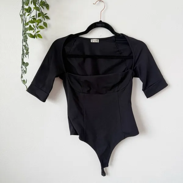 Free People Intimately Everly Bodysuit Sz S - Image 3