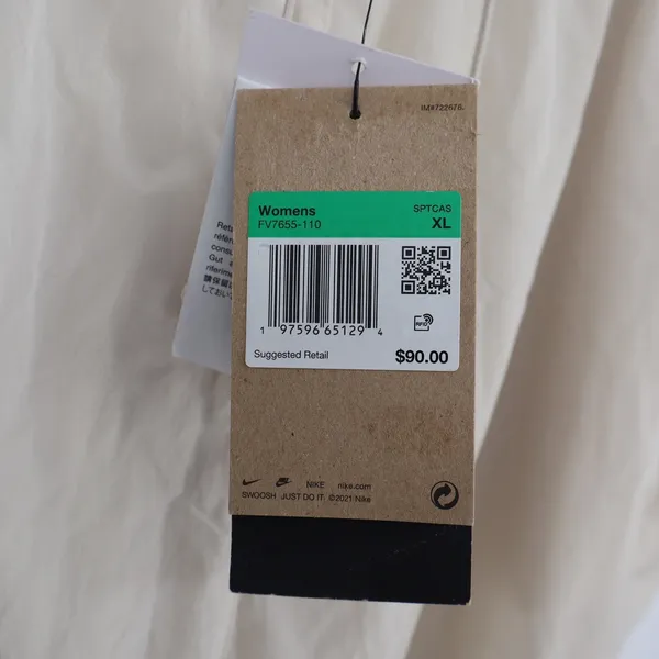 Nike Womens Sportswear Essential High Rise Track Pants Brown XL NWT - Image 5
