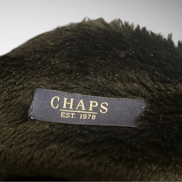 CHAPS Women's Black‎ Faux Suede Faux Fur Vest Small | EUC - Image 6