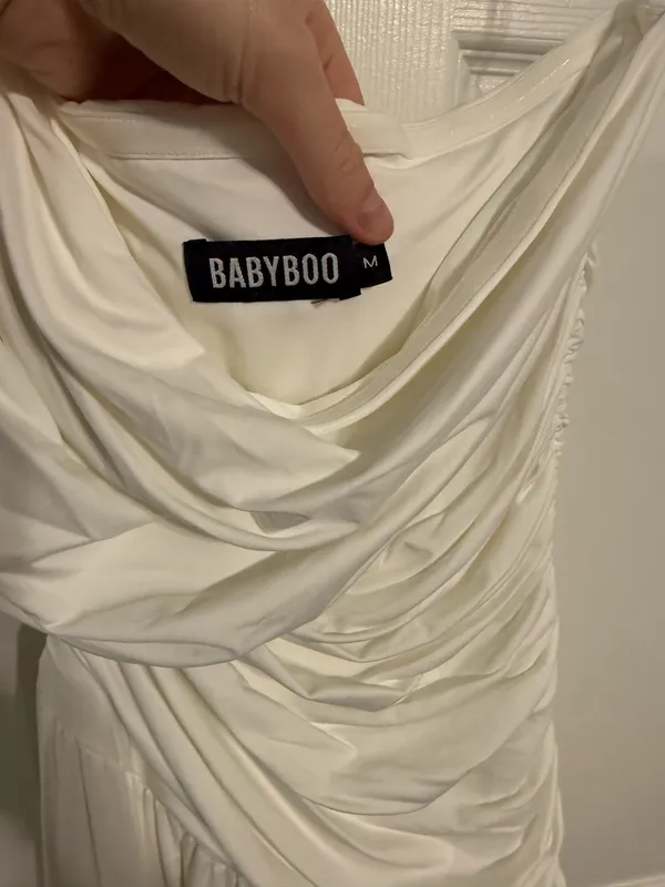 Babyboo CLAUDIA MAXI DRESS - WHITE - Image 6