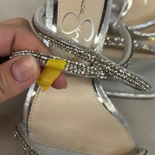 Jessica Simpson sz5.5 silver - Image 6