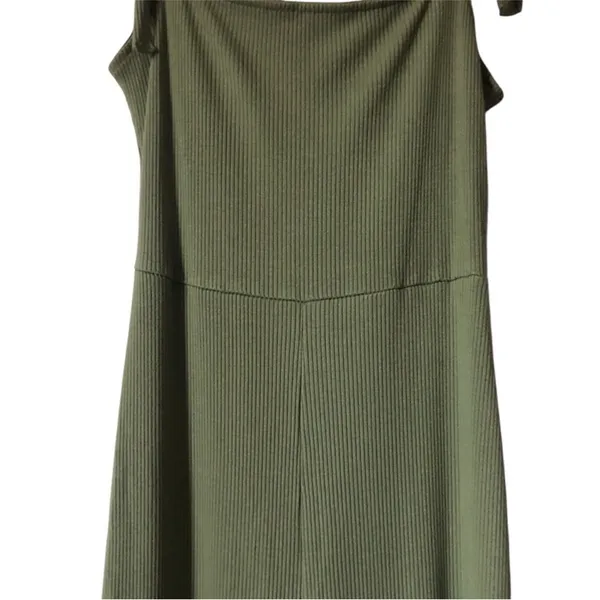 Urban Outfitters Green Ribbed Bow Knot Women’s Jumpsuit Romper Size Small NWOT - Image 3