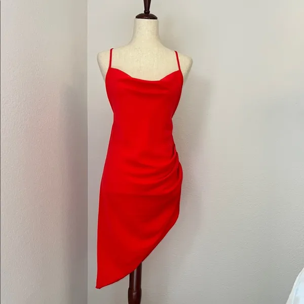 Amanda Uprichard‎ Elegant red Sleeveless Dress - Image 3