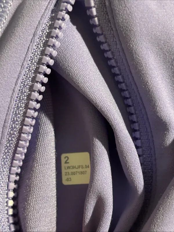 Lululemon Define Cropped Jacket *Nulu Dark Lavender Lightweight Soft Sculpting - Image 6