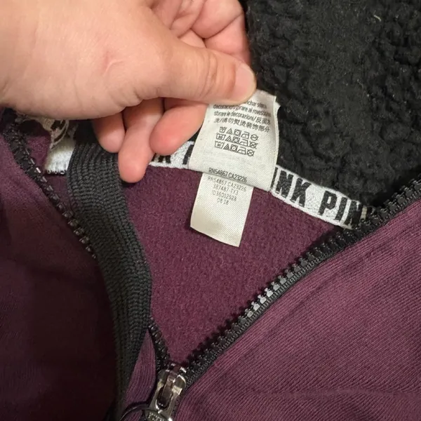 victoria's secret pink zip up‎ jacket Size XS - Image 3