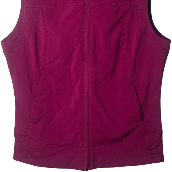 Marmot Fuchsia‎ Nylon Hooded Best Athletic Outdoors Hiking Camping Utility M - Image 4