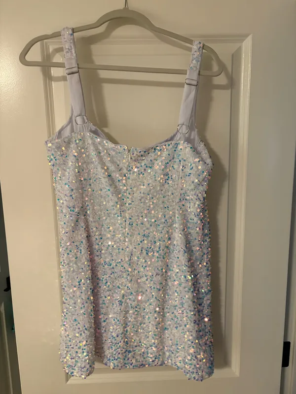 Showpo Sequin Mini Dress - Image 3