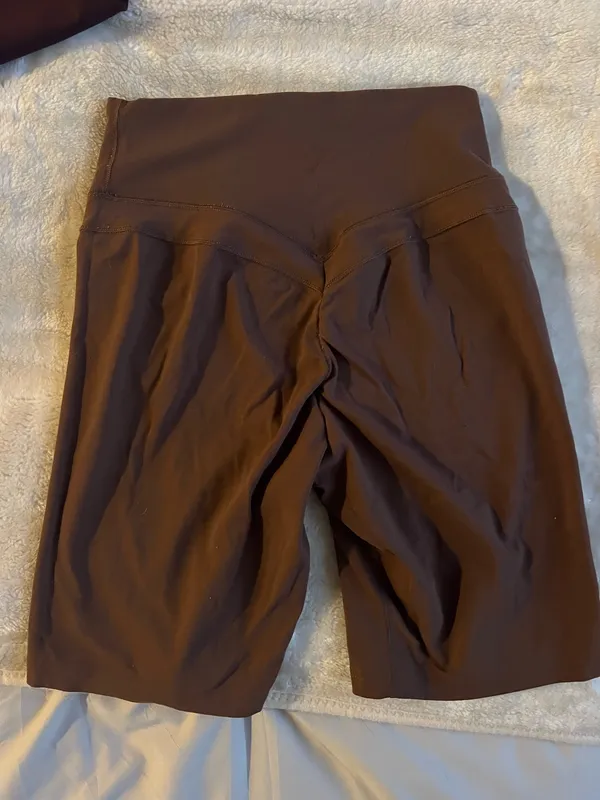 Brown biker shorts - Image 3