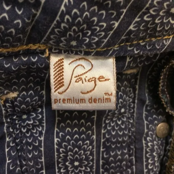 Y2K Paige Laurel Canyon low rise jeans flared 30 - Image 8