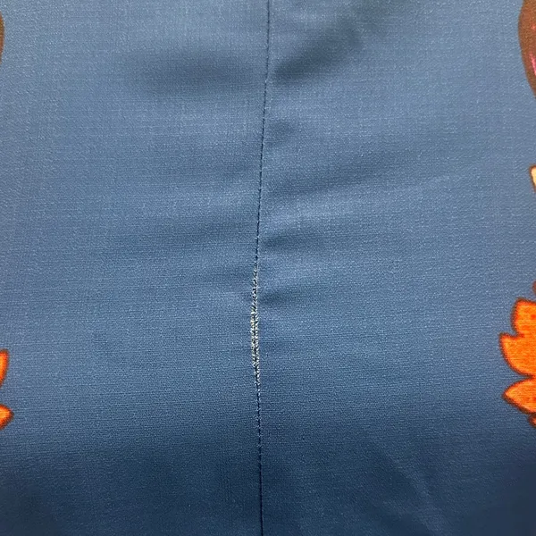 No brand Floral Swing Dress - Blue - Image 2