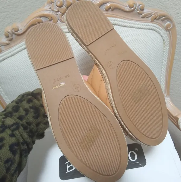 Espadrille Quilted Mules Slip On Shoes - Image 7