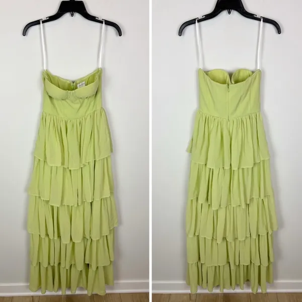 Green revolve dress - Image 3