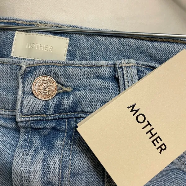 NWT MOTHER Denim The Patch Rambler Ankle Norway Dude Wash Size 27 - Image 13