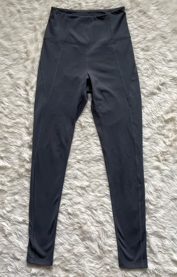 Girlfriend Collective Leggings High-Rise Compressive Gray XS - Image 3