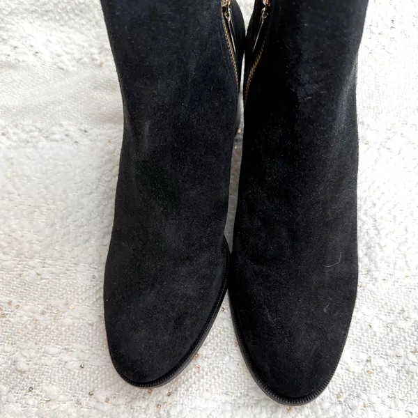 Jack Rogers Black Suede Ankle Boots - Image 7