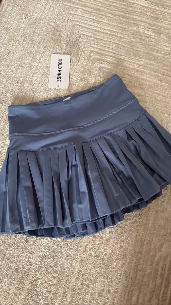 Gold Hinge Skirt Tennis - Image 5