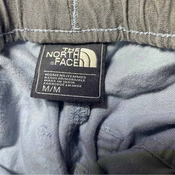 The North Face Women's Light Blue Elastic Waist Athletic Shorts, medium - Image 4