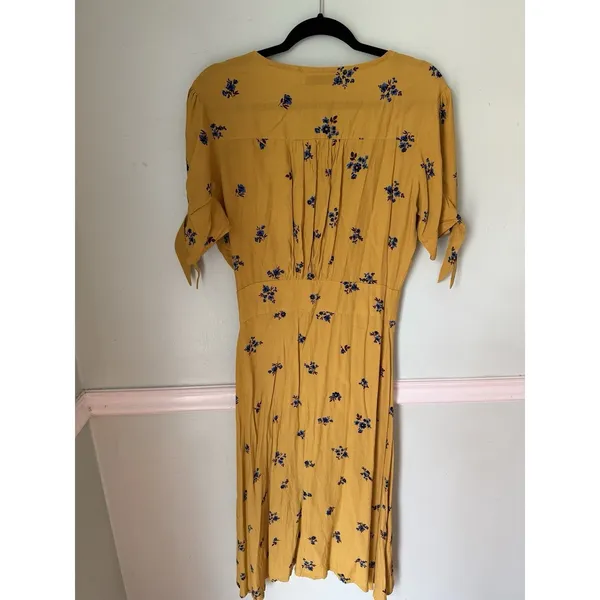 FAITHFULL THE BRAND BILLIE MIDI DRESS IN‎ DOLORES FLORAL SIZE Medium 6 - Image 3