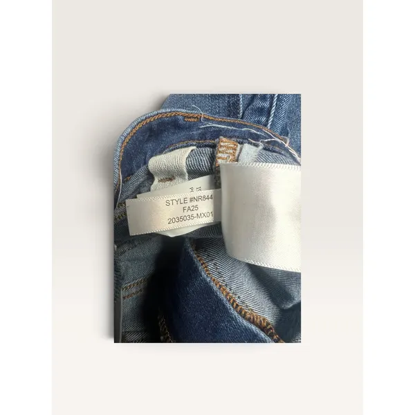 Madewell Emmett Wide Leg Jeans Womens 24 Tall High Rise Medium Wash NR844 - Image 6