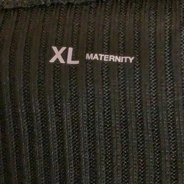Sonoma Maternity Size XL Goods For Life Black Over-The-Belly Wide Leg Pants. New - Image 8