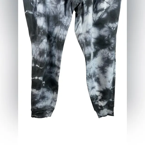 Lululemon Warm Down Jogger 14 Earth Dye Stone Black Tie‎ Dye Sweatpants - Image 6