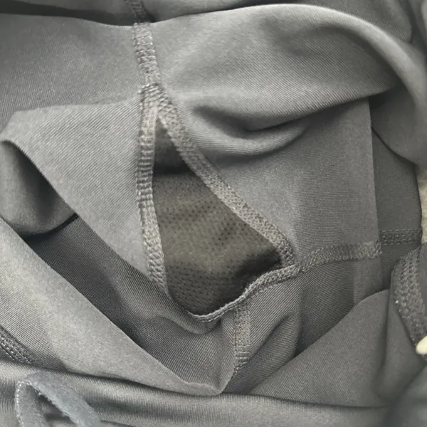 Athleta Low Rise Bike Shorts 4" Gray Athletic Athleisure Workout Women's Small - Image 3