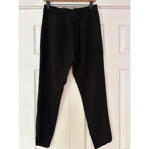 Marine Layer Allison Pant Black Elastic Waist Tapered Trousers‎ Women Size M - Image 3