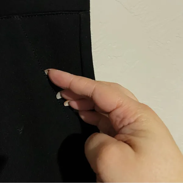 Betabrand Black‎ DPYP Straight Dress Yoga Pants - Image 8
