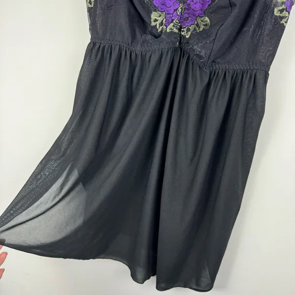 Torrid Black Mesh Lace Babydoll Sz 1X - Image 10