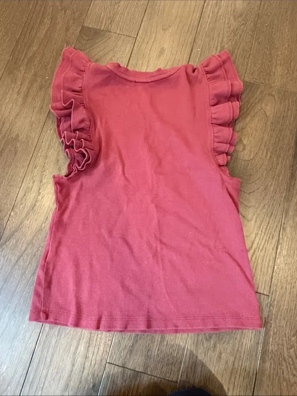 Maeve Women’s Ruffle Tank Top - Rose Size Large - C27-007 - Image 7