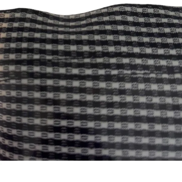Lululemon Navy Blue Gingham Racerback Tank Top Slim Fit Athletic Scoop Neck - Image 7