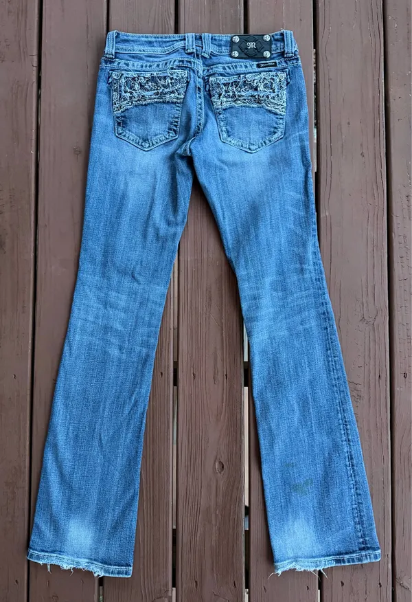 Vintage Miss Me Bootcut Jeans - Image 2