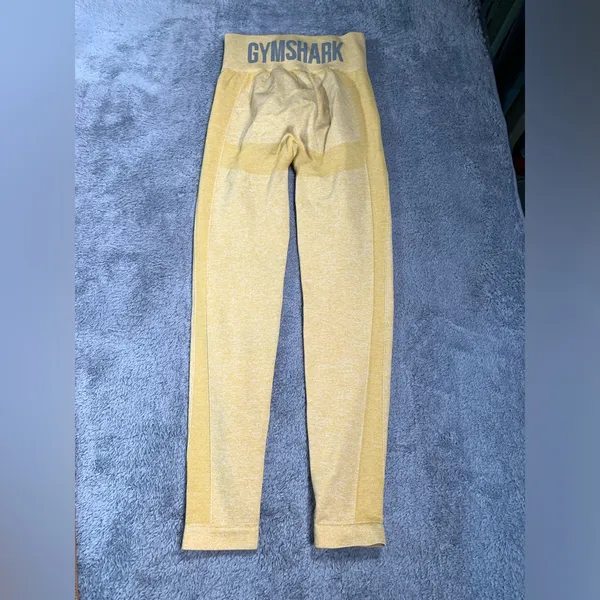 Gymshark Yellow Leggings - Image 7