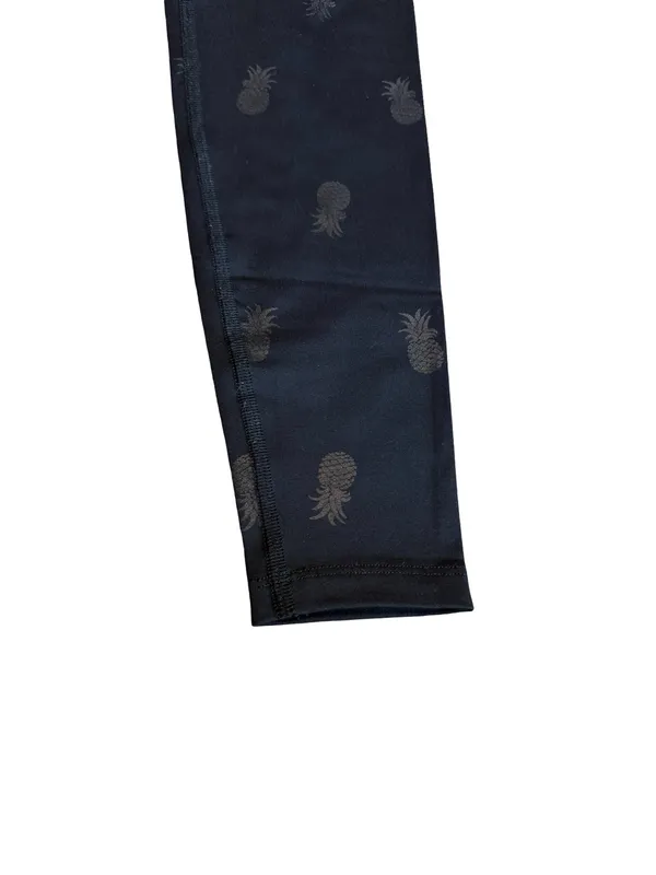 Beyond Yoga Two Piece Workout Set Sports Bra Leggings Black Pineapple Size XS - Image 6