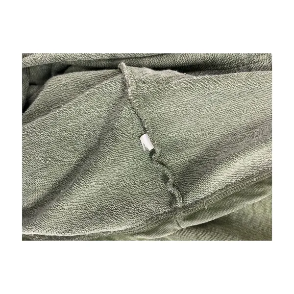 Anthropologie Daily Practice Dress Womens Small Green Mineral Wash French Terry - Image 4