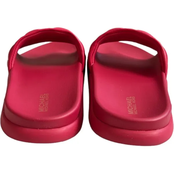 Michael Kors Rubin Red Finnie Slide Sandals, US7 - Image 7