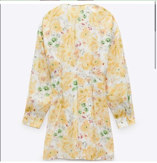 ZARA Floral Dress - Image 3