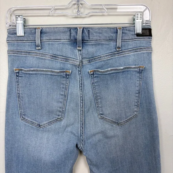 Abercrombie & Fitch Simone High Rise Ankle Flare Distressed Size‎ 27/4 Short - Image 5