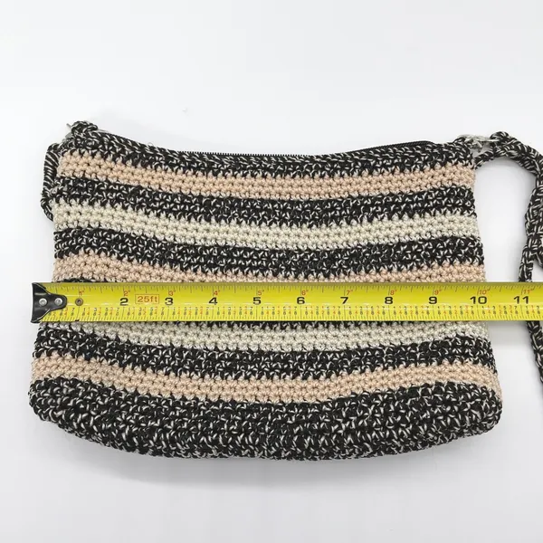 The Sak Crochet Crossbody Bag Striped Beachy Summer Boho‎ Granola Hippie Indie - Image 12