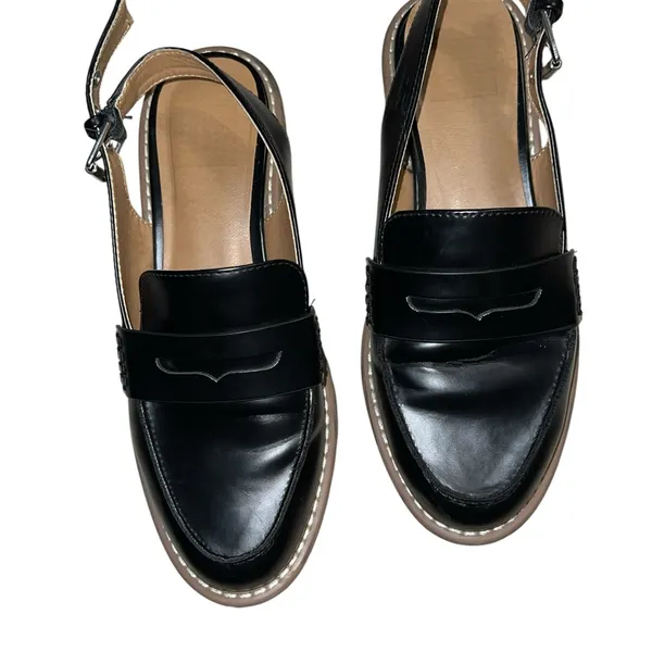 Dolce vita Cancun black new open heel loafers - Image 3